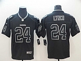 Nike Raiders 24 Marshawn Lynch Black Shadow Legend Limited Jersey,baseball caps,new era cap wholesale,wholesale hats